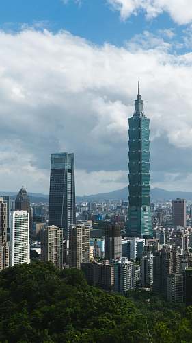 high rise  town